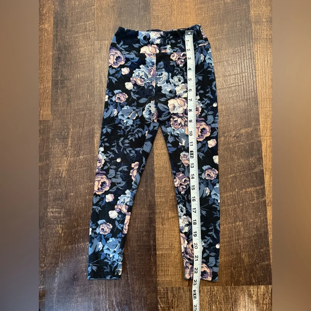 Lularoe Floral Kids Leggings